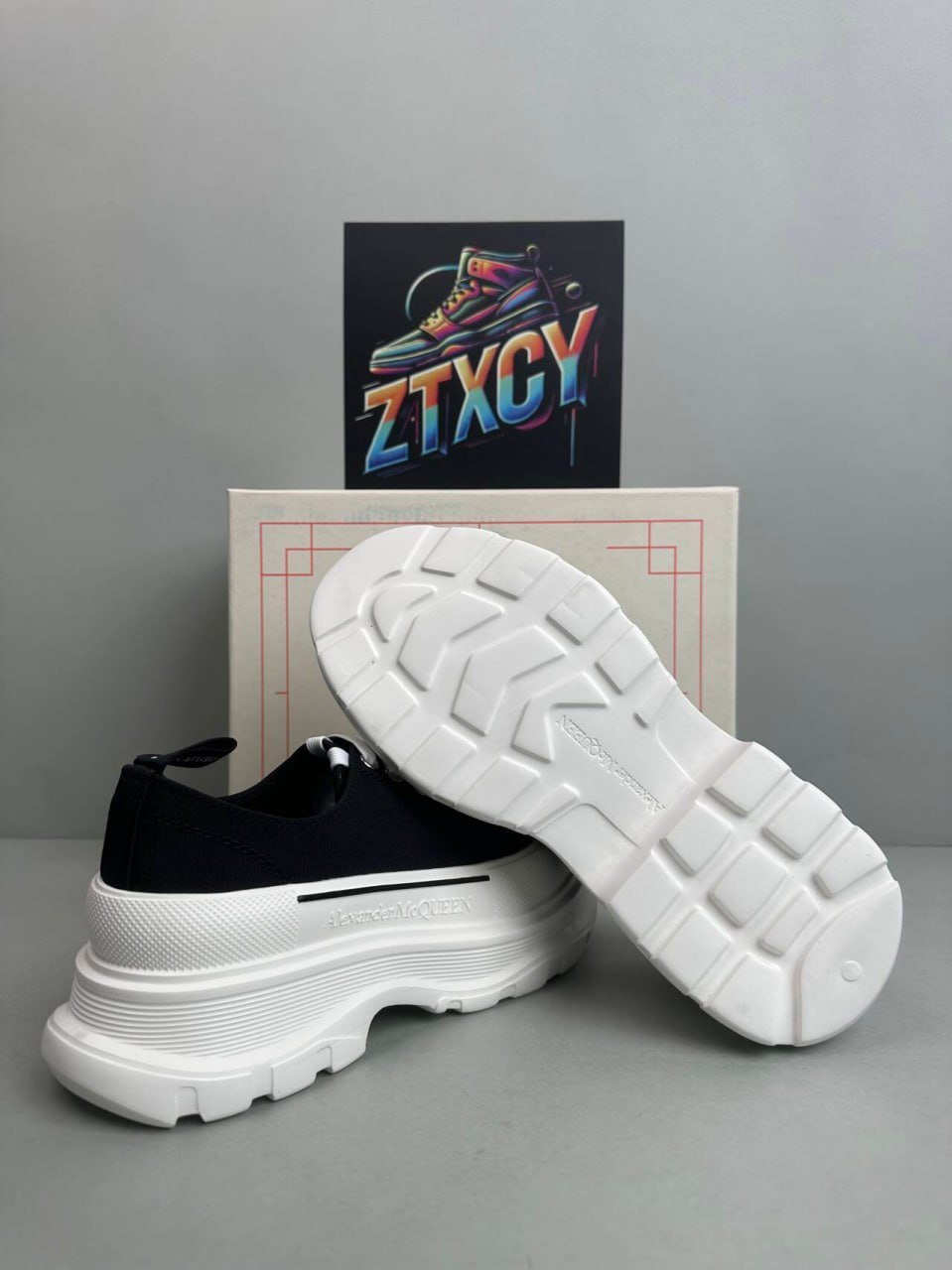 Alexander McQueen shoes Platform Canvas Shoes Collection CY   