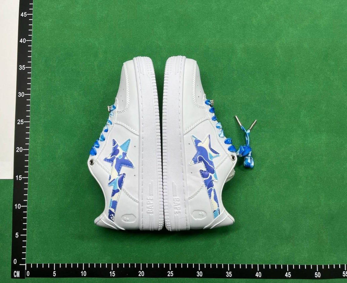 A BATHING APE STA shoes   JL10 Explosive Five-Pointed Star All-Match Casual Low-Top Board Shoes