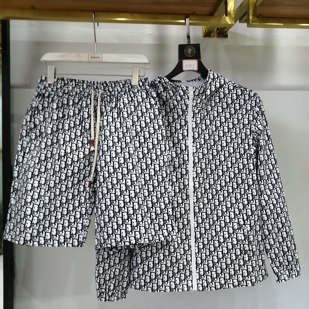 Dior T-shirt tee shorts Jacket Hoodies Suits FC01 Explosions Full Print D suit