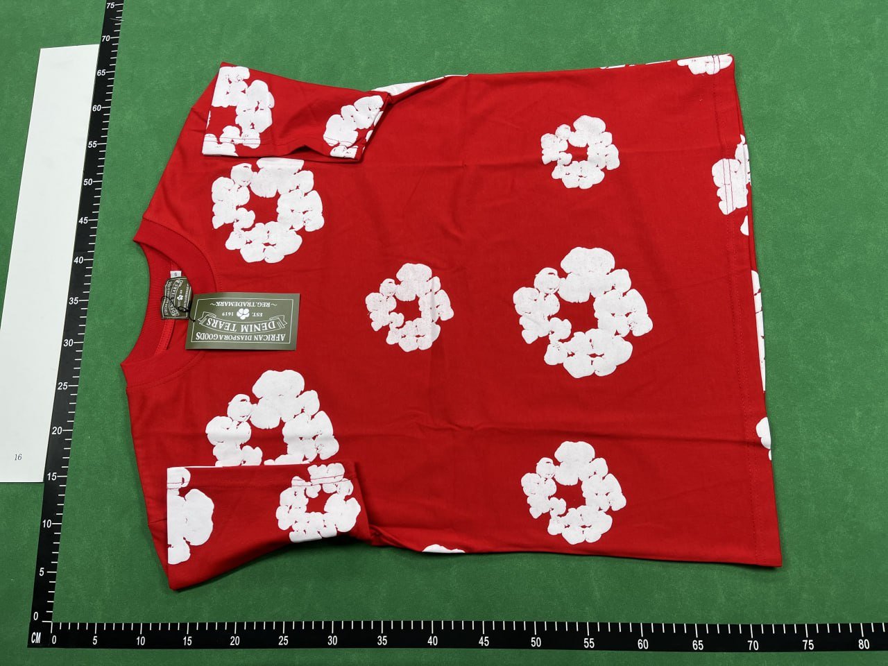 Demin Tears Set Shorts Tee Summer Suit Kapok Short Sleeve Shorts suit