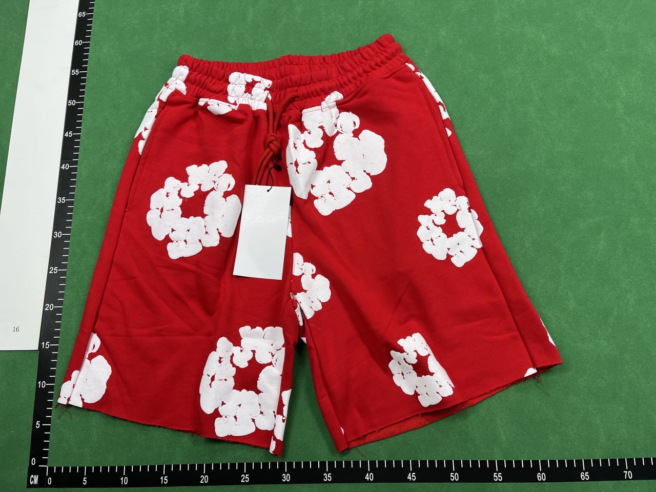 Demin Tears Set Shorts Tee Summer Suit Kapok Short Sleeve Shorts suit