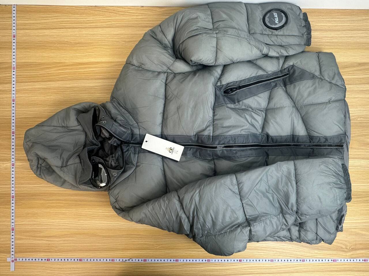 [PS5D1] CP winter thickened warm cotton-padded jacket glasses joint hooded jacket