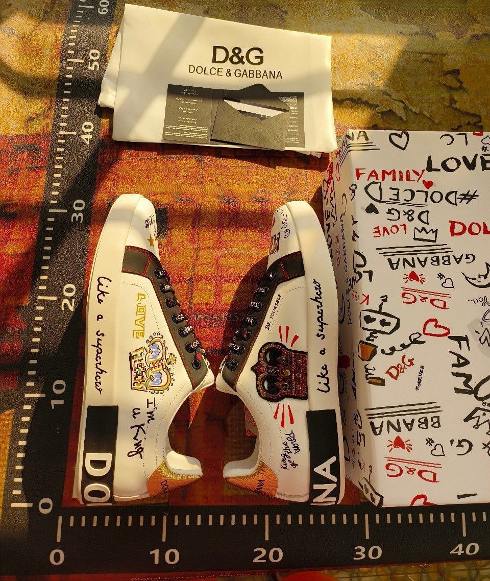 DOLCE & GABBANA D&G shoes New fashion casual sports shoes