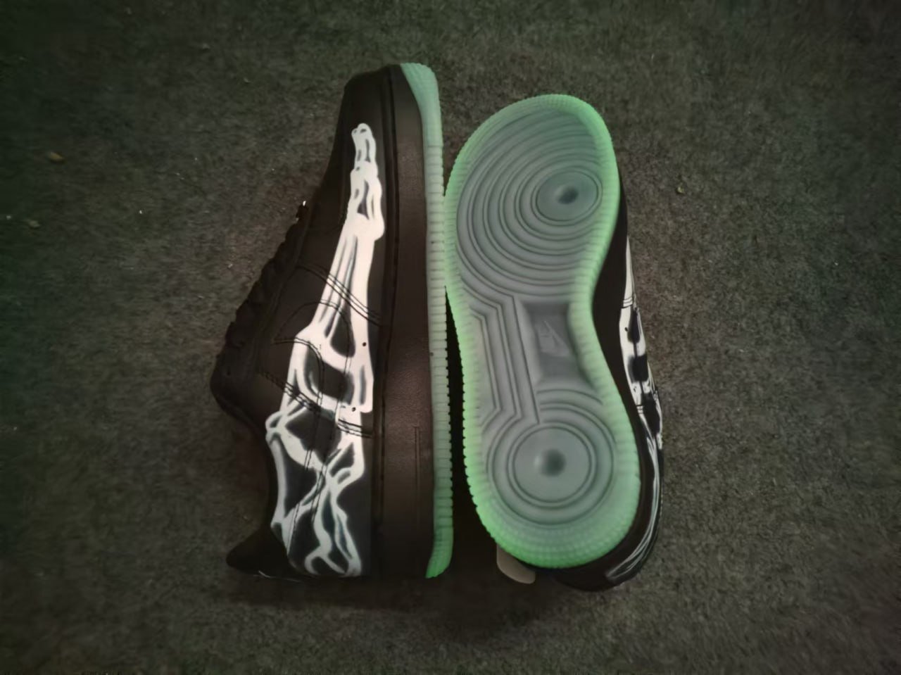 OG 1 '07 Skeleton Casual sneakers